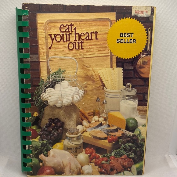 Eat Your Heart Out Cookbook by Patricia Sirrine 1978 Spiral Bound Vintage - Picture 1 of 5